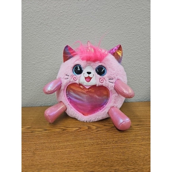 Zuru Rainbocorns Stuffed Animal Plush Lot of 4 Bunny Tucan Owl Cat 9" - Picture 5 of 5